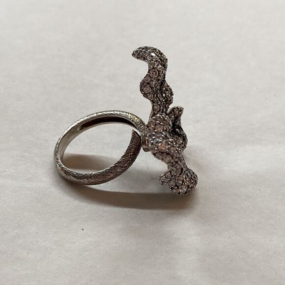 CZ Butterfly Ring - Picture 6 of 16